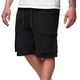 thumbnail image 4 of pstuiky Abreviatura para hombres, Pantalones cargo casuales de color sólido para hombre, para ejercicio, a la moda, para exteriores, con cordón, cintura elástica, pierna recta, bolsillos, 4 of 4