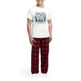 thumbnail image 5 of CafePress - Cute Polar Bear Baby Pajamas - Men's Light Loose Fit Cotton Pajama Set, 5 of 7