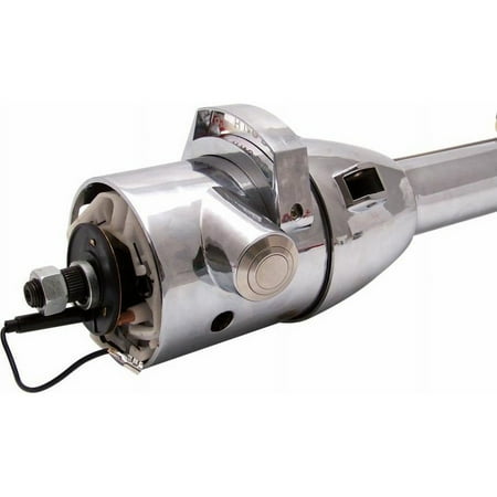 33 Push Button Start Chrome Steering Column Automatic with Gear Indicator Window and Shifter