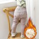 thumbnail image 5 of Children's Autumn Winter Trendy Kids Boys Girls Leggings Plush Thick Pants Keep Warm Trousers Wear Versatile Threaded Pants, 5 of 6