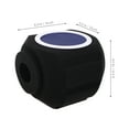 thumbnail image 4 of Portable Recording Vocal Isolation Booth Microphone Pop Filter Shield Accessory Microphone Isolation Shield For Recording, 4 of 7