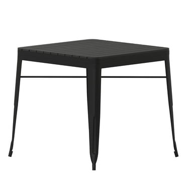Helvey Commercial 5 Piece Indoor-Outdoor Table and Chairs, 31.5