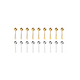 thumbnail image 1 of Cucharas De Café Acero Inoxidable 20 pzs, plata/dorado, 1 of 5