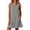 Gray, variant on CBASIHI Womens Sleeveless Gingham Dresses with Pockets- Loose Fit Summer Crew Neck Casual Beach Vacation A Line Sundresses Black Size S-3XL