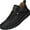 Black, variant on Men's Comfort shoes Lightweight Walking Sneakers in 5 Colors, Soft Cushion & Foot arch pad