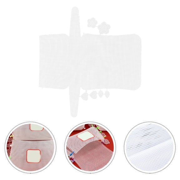 SOPOTUTU Plastic Canvas Mesh Sheet for Sports, Crafting, Embroidery, Needlework, and Projects