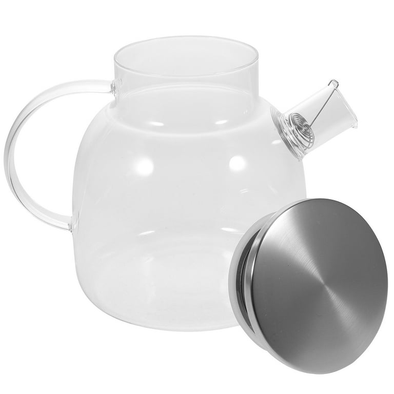 Tearoom Glass Tea Kettle Tea Making Pot Small Teapot Hand-made Glass Teapot  Clear Teapot