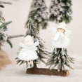 thumbnail image 5 of Relax love Angel Ornaments,Christmas Angel Doll Crafts Elves Decorations Christmas Tree Decor,White, 5 of 7