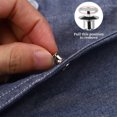 thumbnail image 1 of unbranded 6Jgo Ajustadores De Botones Para Jeans Y Vestimenta DIY Fácil, 1 of 8