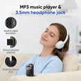 thumbnail image 5 of UMUTOO Mini Portable Bluetooth Radio with MP3 Player, FM Radio, Recording, 3W Speaker, TF Card Playback, Type-C Charging, Compact & Lightweight Design, 5 of 8