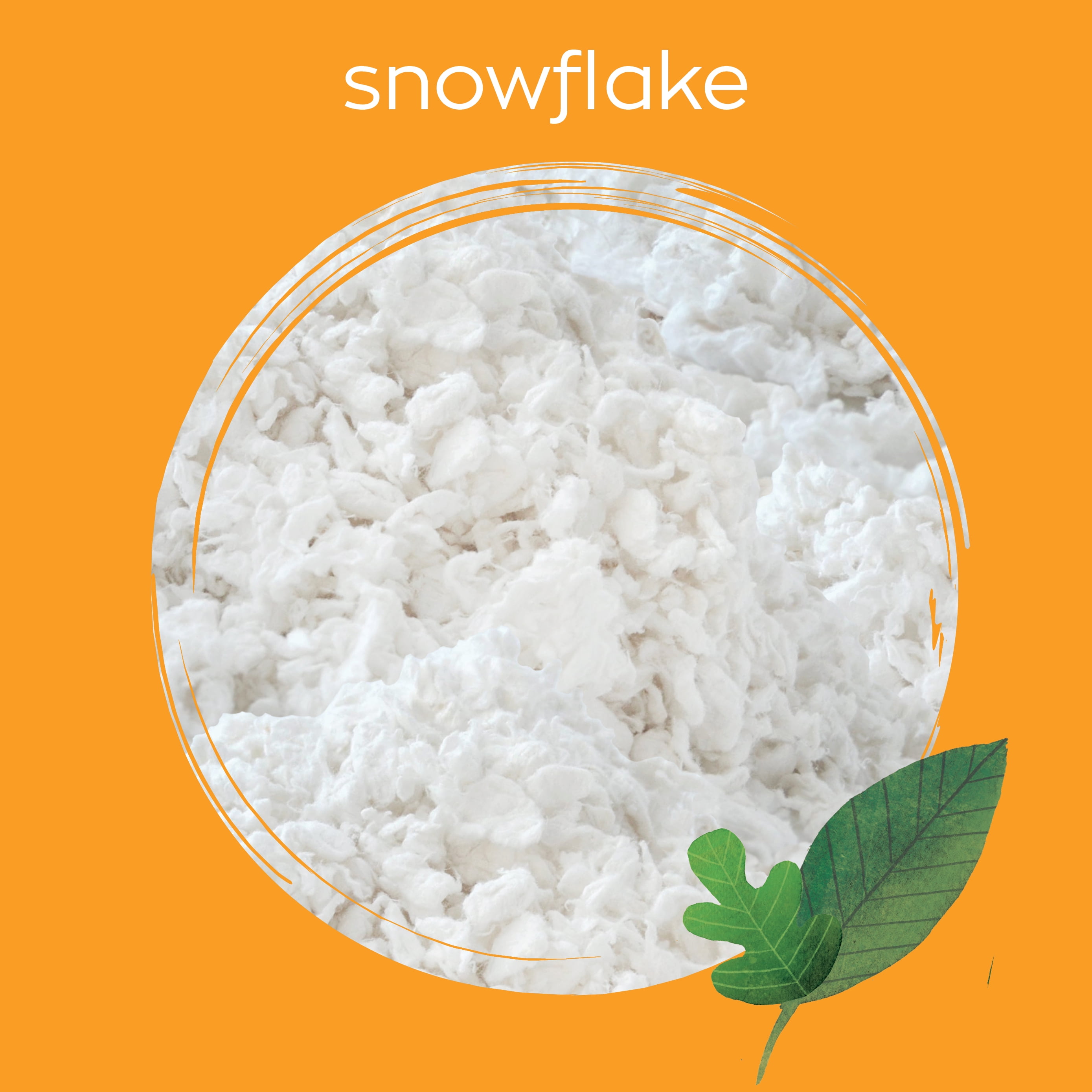 Crittercare Snowflake Paper Small Pet Bedding, 50 L