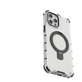thumbnail image 5 of for iPhone 14 Pro Max Case Compatible with MagSafe Rugged Grip Back Case with Magnetic Ring Adjustable Stand Military Grade Heavy Duty Protection Shockproof Anti-Scratch Phone Cover,ClearClear, 5 of 12