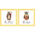 thumbnail image 1 of Great Art Now Woodland Warriors B by Regina Moore, 2 Piece Framed Art Set Each 14"W x 14"H, 1 of 3