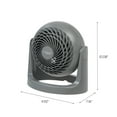 thumbnail image 2 of Woozoo 5.5" Blade Table Air Circulator Fan, Gray, 2 Pack, 2 of 7