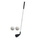 thumbnail image 4 of Palo de Golf con 2 pelotas de Golf, mango telescópico antideslizante, cuña de Golf para diestros, eje de Metal para regalo de Golf para padres e hijos Adultos, 4 of 8