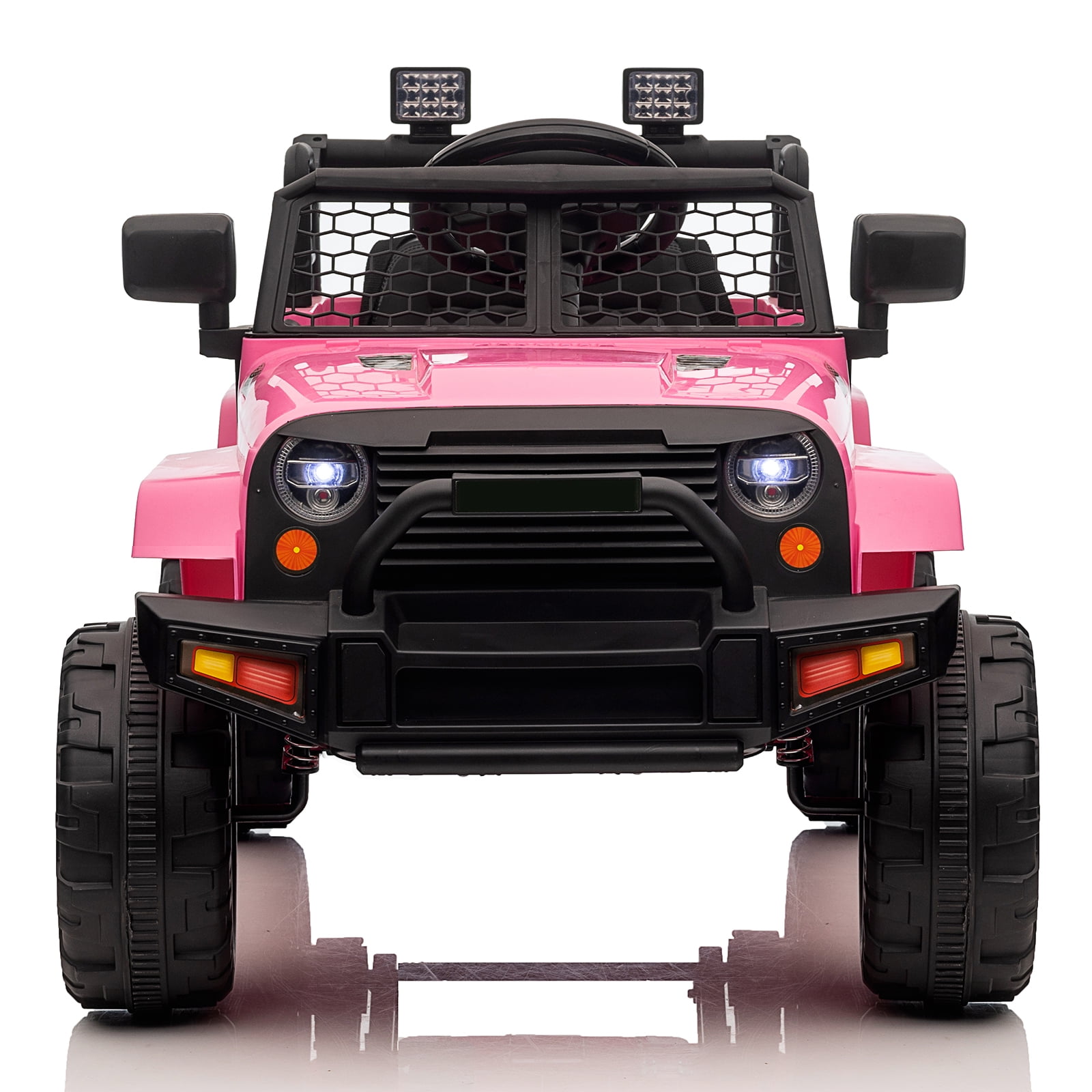 CIPACHO 12V Kids Battery-Powered Ride-On Truck Car for Boys Girls Ages 3-5 Years, Pink CIPACHO 12V Kids Battery-Powered Ride-On Truck Car for Boys Girls Ages 3-5 Years, Pink