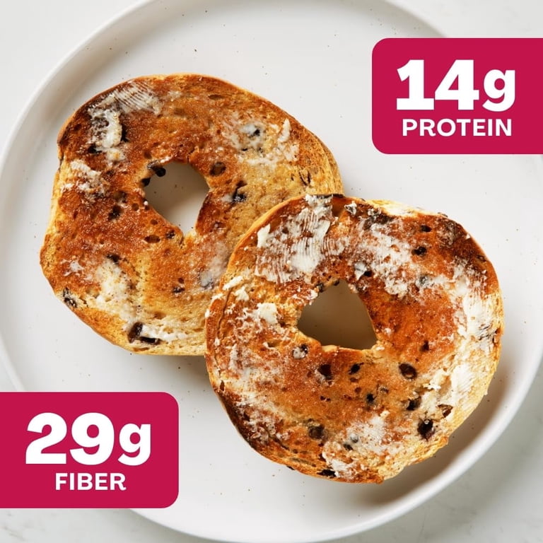 Sola Blu-Berry Low Carb Bagels, 5g Net Carbs, 15g Protein