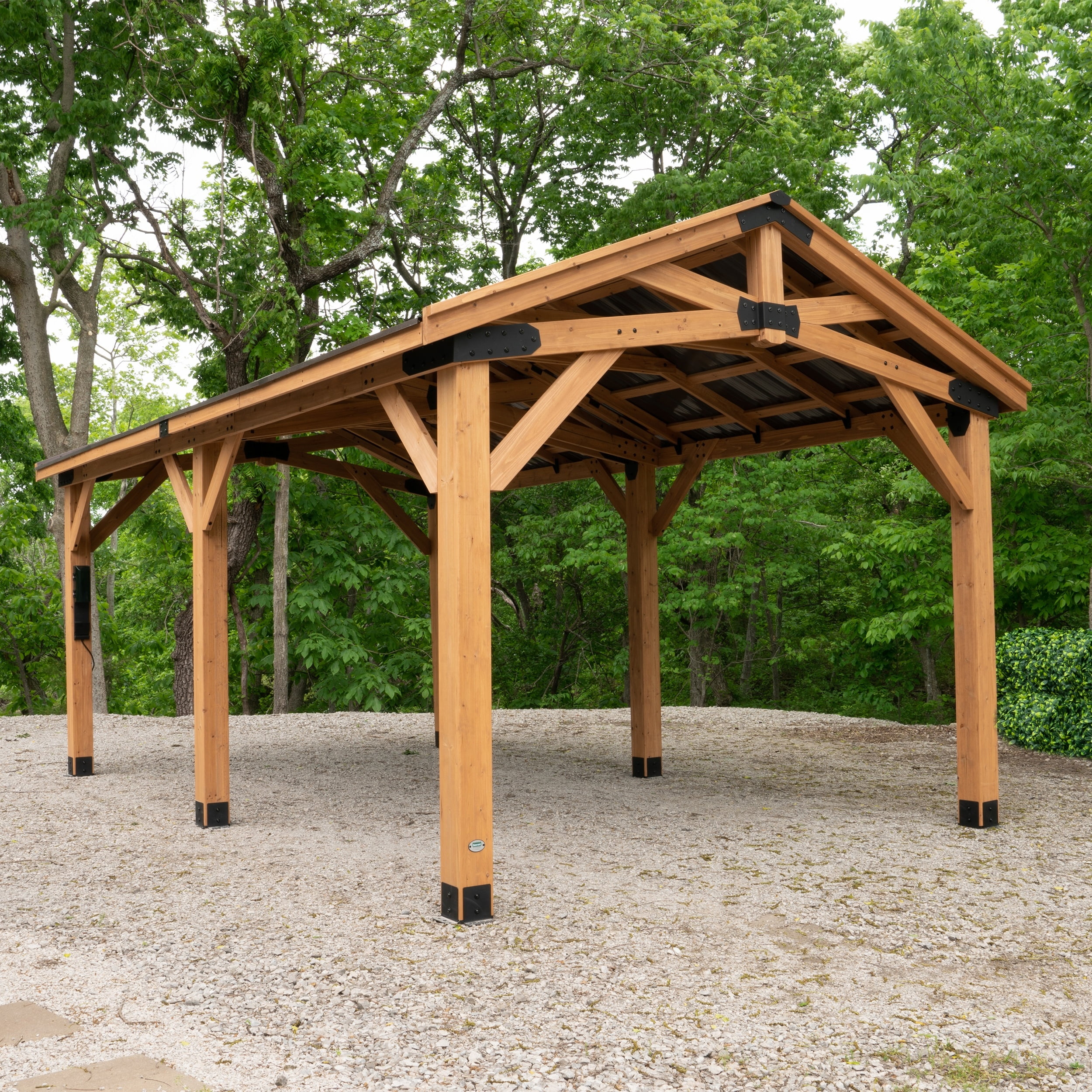 Backyard Discovery 20' x 12' Norwood Carport Gazebo