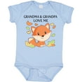 thumbnail image 3 of Inktastic Grandma and Grandpa Love Me Little Fox Boys or Girls Baby Bodysuit, 3 of 5