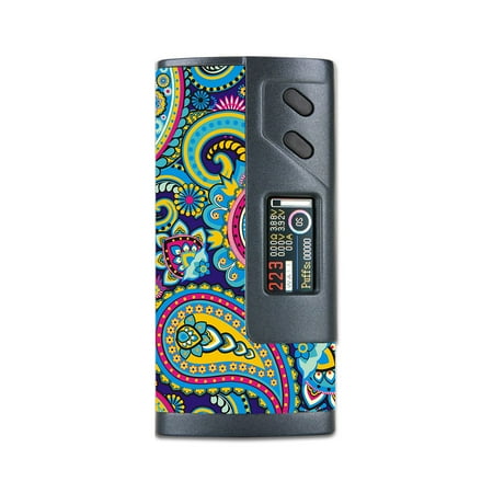 - Skins Decals For Sigelei Fuchai 213W Plus Vape Mod / Colorful Paisley Mix