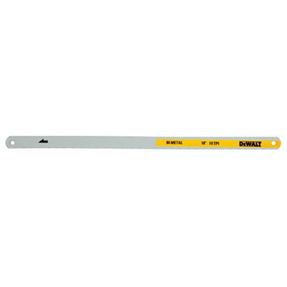 DeWalt 10 in. Bi-Metal Hacksaw Blades 18 TPI 2 pk, Each