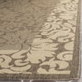 thumbnail image 4 of Safavieh Courtyard Dani Bordered Indoor/Outdoor Area Rug, Brown/Natural, 2' x 3'7", 4 of 9