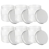 VORCOOL Portable Plastic Jars Assorted Color for Dry Food Storage 6Pcs