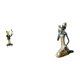 thumbnail image 5 of Estatua de rana camarera, figura de dama africana, figura de resina para escritorio, adorno de estante hecho a mano, adecuado para regalar, decoración, 5 of 7