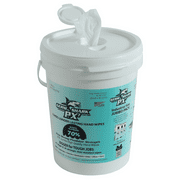 Germ Shark PX7 Alcohol Hand Wipes, Made in USA, Lemon Fresh 8L PAIL (275 Wipes)