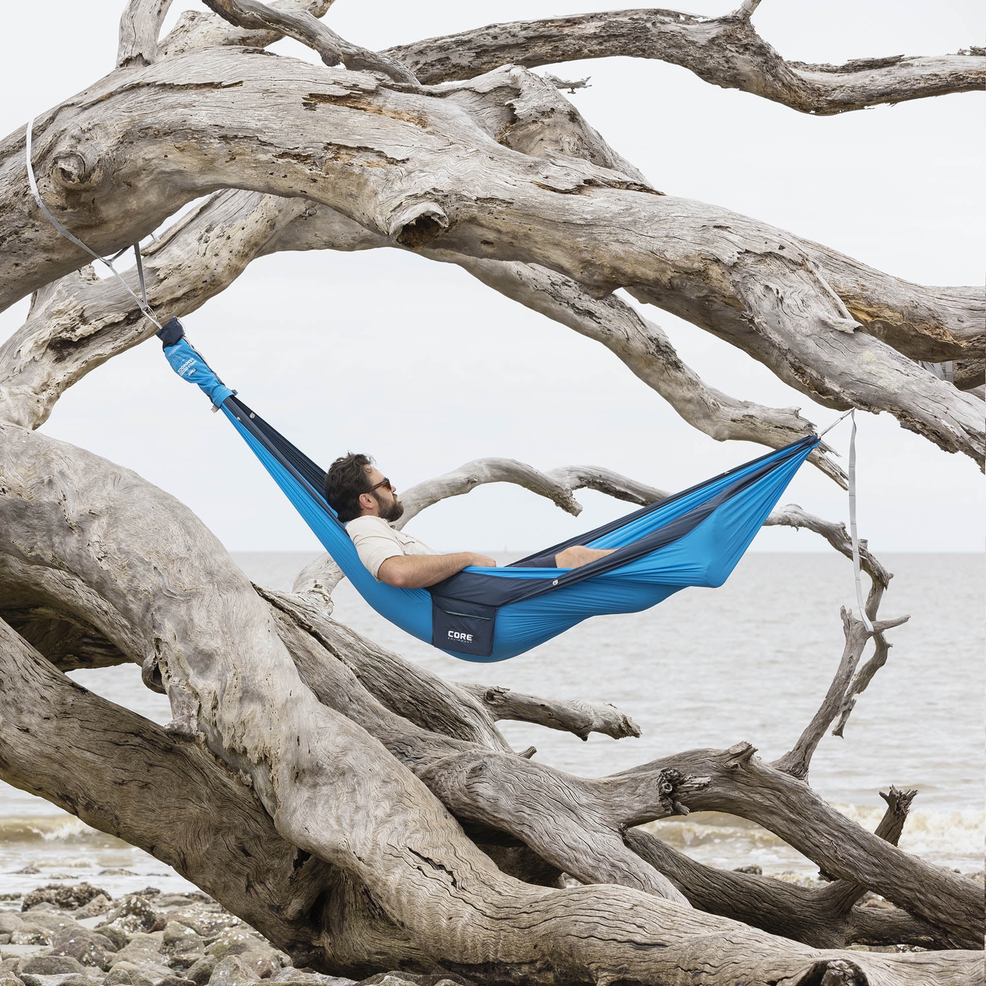 CORE Single Hammock - Deep Sky Blue