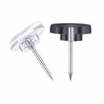 thumbnail image 4 of 50/100Pcs Big Head Push Pin Map Tacks Thumb Nails Flat Push Pin Thumb Pin for Cork Board Picture Map Posters Note, 4 of 9