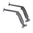 thumbnail image 4 of 2pcs Spring Long Arm Practical Safety Spring Support for Cabinet Wood Box (Antique Copper, 2pcs/Pack), 4 of 8