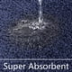 thumbnail image 4 of Alfombra de baño LOCHAS, suave, gruesa, absorbente, de microfibra, azul marino, 4 of 6
