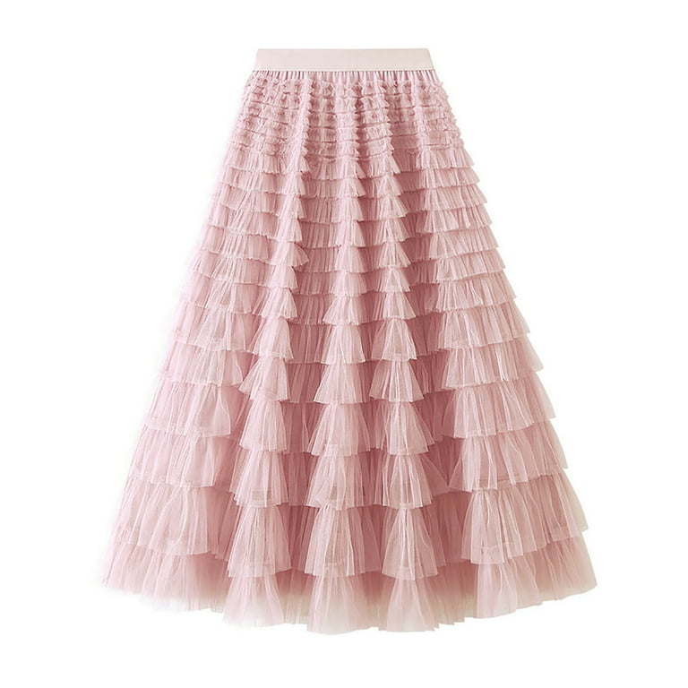 Pink tulle skirt walmart best sale