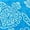 Turtle Palms, variant on Member's Mark 2-Pack Oversized Beach Towel, 40" x 72"