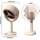 thumbnail image 4 of Desktop Range Hood, Portable Range Hood With 2 Speed Exhaust Fan, Adjustable Hanging Mini Extractor Hood With Strong Suction And Low Noise Filtering F, 4 of 5