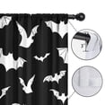 thumbnail image 4 of Blackout Kids Curtains,Halloween Bat Pattern Childrens Insulated Curtains Set Of 2,Bedroom Essentials,Toddler Room Decor 52"x84", 4 of 5