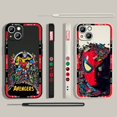 thumbnail image 5 of Marvel Avengers Poster Phone Case para Apple iPhone 15 14 13 12 11 Pro Max Plus 8 7 SE Liquid Left Rope Capa Cover, 5 of 5