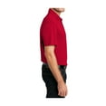 thumbnail image 3 of Mafoose Men's UV Choice Pique Moisture Wicking Short Sleeve Polo Shirt Rich Red L, 3 of 4
