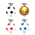 thumbnail image 2 of Inteprter Vidrio ahorro de energía y respetuoso del medio ambiente de la experiencia de la barra del fútbol de las luces de techo del balón de Iluminación y accesorios Amarillo, 2 of 6