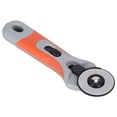 thumbnail image 3 of Rotary Knives Manual Cut Round Orange Gray Hob for Sewing Clipping Handicraft Project, 3 of 14