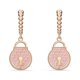 thumbnail image 1 of Pendientes Lyceum Lock Love, pendientes de polvo de cristal de viento de China, regalo de amante para novia JM, 1 of 5