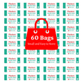 thumbnail image 3 of Plackers Individually Wrapped Micro Mint Dental Floss Picks, 60 Count with 1 Orange Travel Case, 3 of 8