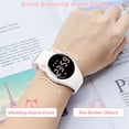 thumbnail image 5 of HUYVMAY Fitness Tracker Pedometer Watch Without App/Bluetooth,1 Hour Charging for 30 Days Use, IP68 Waterproof Sports Watch with Step Counter Alarm Clock Timer for Girl Boy Kids 3-15 Years, 5 of 10
