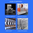 thumbnail image 3 of 350A DIN Rail Terminal Block Junction Box, Fireproof Insulation, High Conductivity, Wide Application, Multi Wire Outlet, PA66 Flame Retardant Shell, 3 of 8