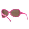 thumbnail image 2 of Women's Designer Sunglasses Oversized Wrap Around Butterfly Shield Pink, Brown, 2 of 4