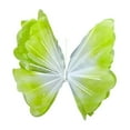 thumbnail image 3 of Mariposa artificial gigante para decoración, accesorios de fotografía, adorno divertido para manualidades. Gradiente verde, 3 of 9