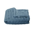thumbnail image 5 of Home Soft Things Super Soft Decorative Throw Blanket - Blue Mirage - 60" x 80" Jumbo, 5 of 8