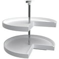 thumbnail image 1 of Ensemble Lazy Susan en Polymère 28 Po, Coupe Tarte, Blanc, 1 of 1
