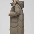 thumbnail image 6 of Wancir Women's Mid-Length Parka Winter Outerwear Jacket Soft Fleece Warm Snow Coat, 6 of 6
